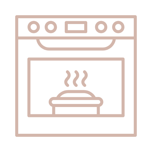 Cooking time in oven